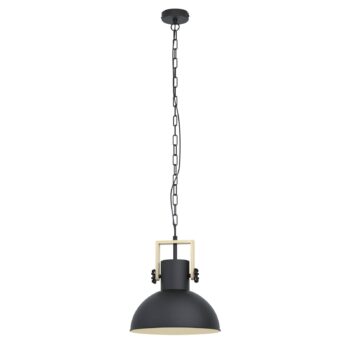 Závesná lampa Lubenham s kovovým tienidlom - Image 2