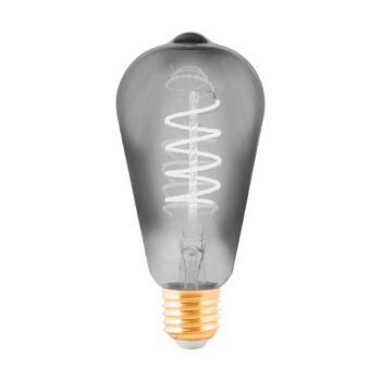 LED žiarovka E27 4W Rustika čierno-priehľadná