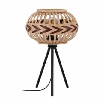 Stolová lampa Dondarrion 3-nožka, prírodná/červená - Image 2
