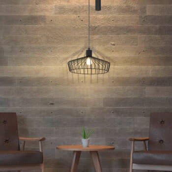 Závesná lampa Winkworth klietkové tienidlo 1-pl. - Image 2