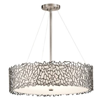 Závesná lampa Silver Coral 55,9 cm - Image 2