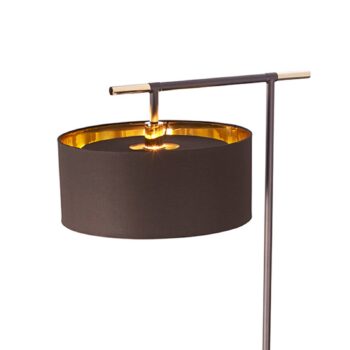 Stojaca lampa Balance v hnedej/mosadznej - Image 2