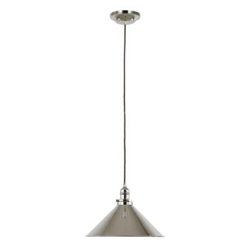 Závesná lampa Provence, leštený nikel - Image 2