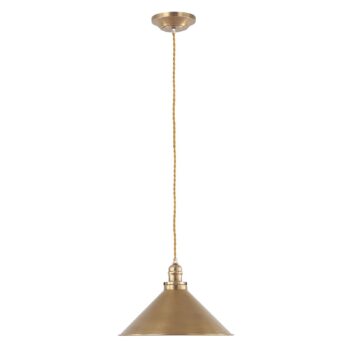 Závesná lampa Provence, starožitná mosadz - Image 2