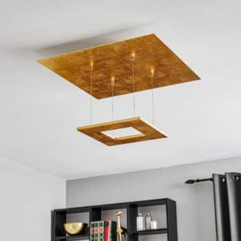 Escale Zen - závesné LED svietidlo Zlatý list - Image 2