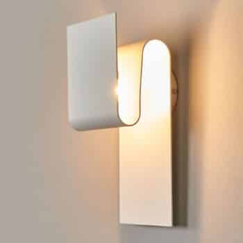 Escale Fold matné biele nástenné LED svietidlo - Image 3
