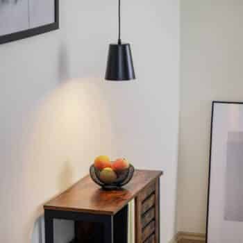 Závesná lampa Milagro jedno-plameňová čierna/zlatá - Image 2