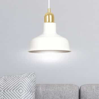Závesná lampa Gubo, 1-plameňová, biela - Image 2
