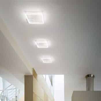 Moderné stropné LED svietidlo Bard v bielej - Image 4