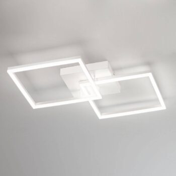 Moderné stropné LED svietidlo Bard v bielej - Image 3