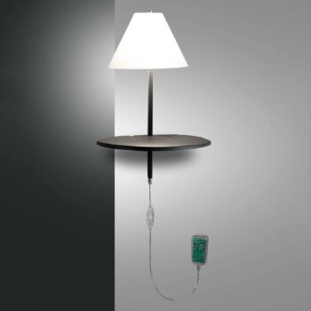 Nástenné LED Goodnight USB port, biele-antracit - Image 2