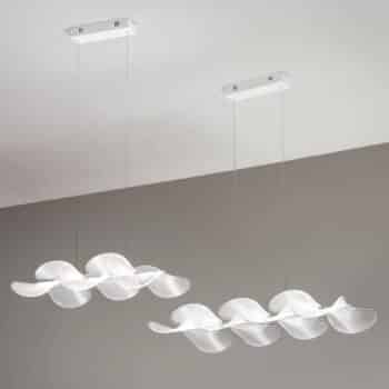 Závesné LED svietidlo Sylvie podlhovasté 78 x 37cm - Image 2