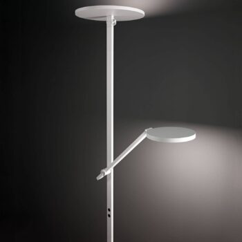 Stojaca LED lampa Regina rameno čítanie 2pl biela - Image 2