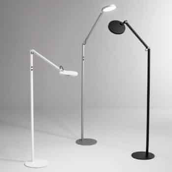 Stojaca LED lampa Regina, 1-plameňová, hliník - Image 2