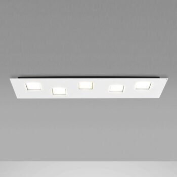 Fabbian Quarter biele stropné LED svetlo 5-pl. - Image 4