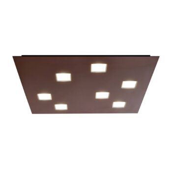 Fabbian Quarter hnedé stropné LED svetlo 7-pl. - Image 3