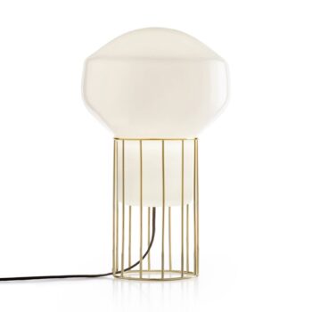 Fabbian Aérostat – mosadzná stolná lampa 23 cm - Image 4