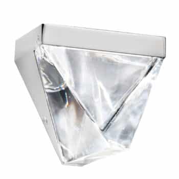 Fabbian Tripla krištáľové nástenné LED hliník - Image 4