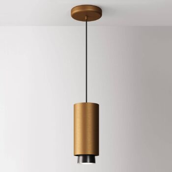 Fabbian Claque LED závesné svietidlo 20 cm bronz - Image 4