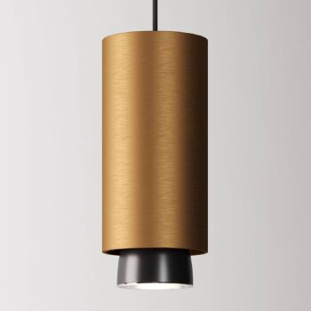 Fabbian Claque LED závesné svietidlo 20 cm bronz - Image 3