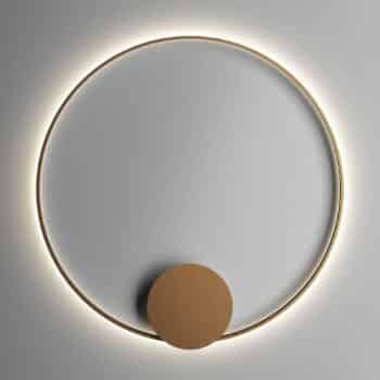 Fabbian Olympic nástenné LED svetlo Ø 110 cm bronz - Image 3