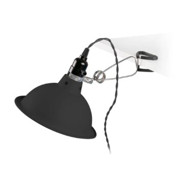 Upínacia lampa Pepper, čierna - Image 2