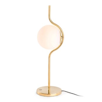 Stolná LED lampa Le Vita s opálovým sklom - Image 2