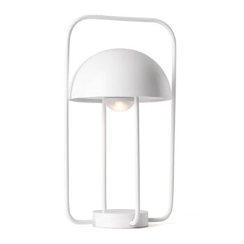 Stolná lampa Jellyfish prenosná, s batériou, biela - Image 2