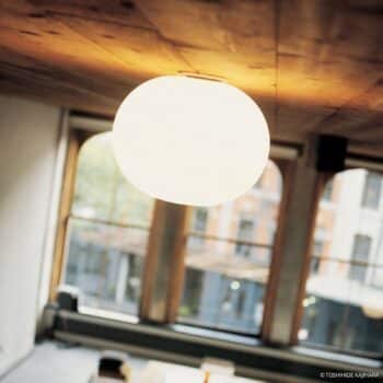 FLOS Glo-Ball – guľová stropná lampa 45 cm - Image 2