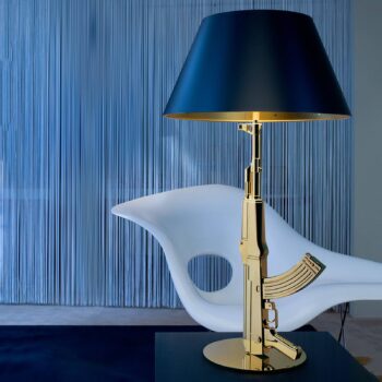 FLOS Table Gun – stolná lampa, zlatá - Image 2