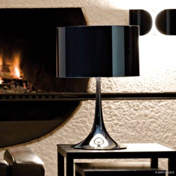 FLOS Spun Light T2 – čierna stolná lampa - Image 2