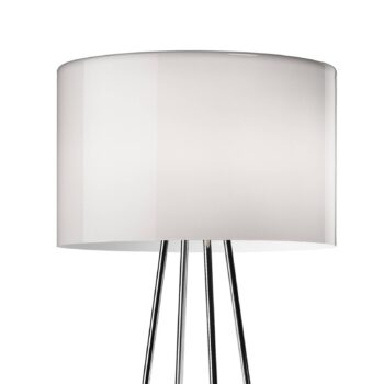 FLOS Ray F1 – stojaca lampa číre sklenené tienidlo - Image 2