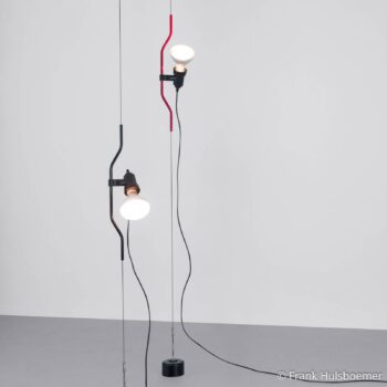 FLOS Parentesi – stojaca závesná lampa, červená - Image 2