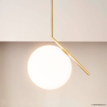 FLOS IC S1 dizajnérska závesná lampa mosadz - Image 3