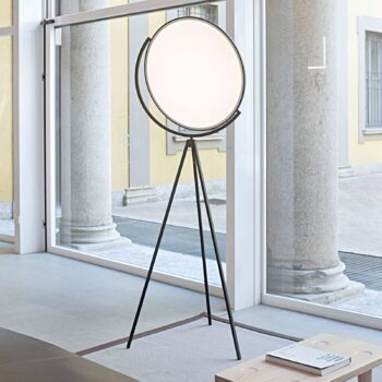 FLOS Superloon čierna dizajnérska LED lampa - Image 3