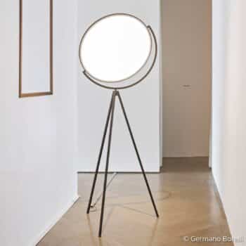 FLOS Superloon – dizajnérska stojaca lampa, chróm - Image 3