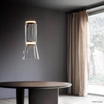 FLOS Noctambule závesná lampa 1 Low Cylinder&Cone - Image 2