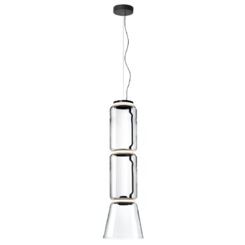FLOS Noctambule závesná lampa 2 Low Cylinders&Cone - Image 2