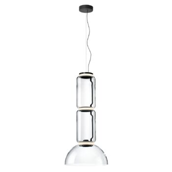 FLOS Noctambule závesná lampa 2 Low Cylinders&Bowl - Image 2