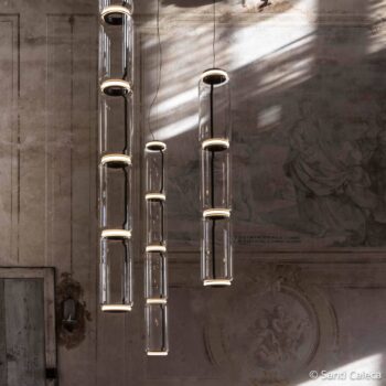 FLOS Noctambule LED závesná lampa 4 Low Cylinders - Image 2