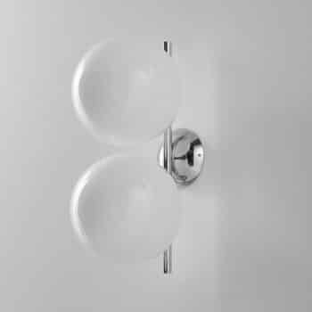 FLOS IC C/W1 Double nástenná lampa Ø 20 cm - Image 2