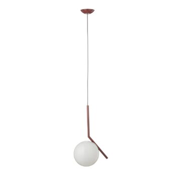 FLOS IC S1 designer závesná lampa, červenáØ 20 cm - Image 2