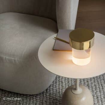 FLOS Last Order stolná LED číra IP20 mosadz - Image 2