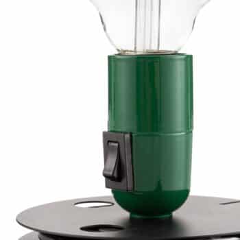 FLOS Lampadina stolná LED, zelená, stojan čierny - Image 2