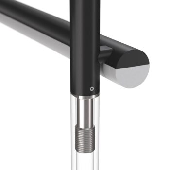 FLOS Infra-Structure C2 LED stropná lampa, čierna - Image 2