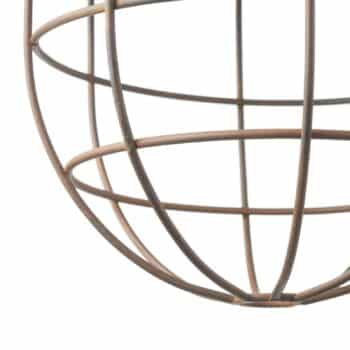 Závesná lampa C1770 v priemyselnom dizajne biela