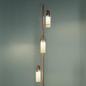 Fontana Arte Galerie stojaca LED lampa 3-plameňová - Image 4