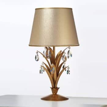 Vznešená stolná lampa Mayleen s krištáľmi - Image 4