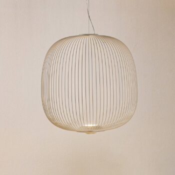 Foscarini Spokes 2 závesné LED svetlo biela