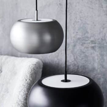 FRANDSEN BF20 závesná lampa, Ø 28 cm, čierna matná - Image 2